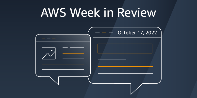 AWS Week in Evaluation – October 17, 2022