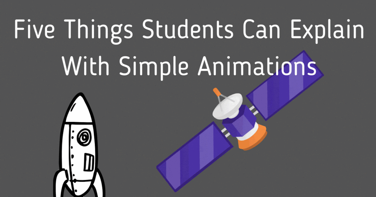 5 Extra Issues College students Can Clarify With Easy Animations